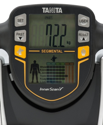 Tanita BC 545N Display